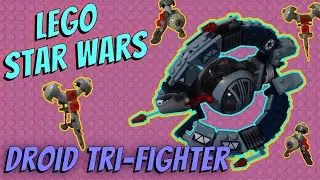 Lego Star Wars - Droid Tri-Fighter (7252) Stop Motion Build