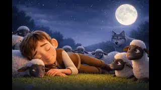 Gentle Lullaby for Sleeping | The Shepherd and the Wolf | Cozy Bedtime Song