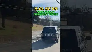 2011 Range Rover HSE 5.0L Supercharged V8 Exhaust Sound w/ X-Pipe & Straight Pipes!
