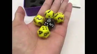 custom dice sets! 🎲