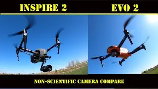 DJI Inspire 2 vs Autel EVO 2 - A Quick Camera comparison