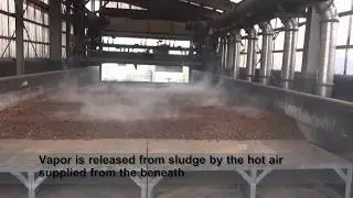 Sludge carbonization plant at a slaughterhouse_Meiwa Co., Ltd.