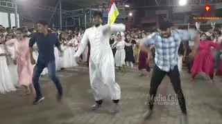 ഈസ്റ്റർ ദിനത്തിൽ കെ. സി. വൈ. എം. യുവജനങ്ങളോടൊപ്പം  യുവ വൈദികന്റെ ഒരു തകർപ്പൻ ഡാൻസ് പെർഫോമൻസ്