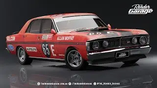 1971 XY GTHO Phase 3 - Allan Moffat 65E Ford Falcon - 65E-XY Replica - 3D Virtual Flyaround