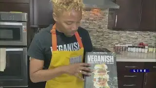 Vegan chef Ed Harris makes Oven Dried Pineapple Fried Rice on 'Sunday Brunch'