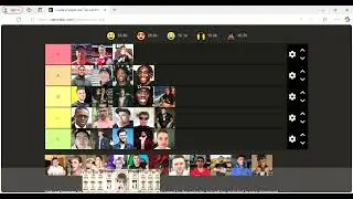 Create a Single Use Tier List Private Tier List   TierMaker   Profile 1   Microsoft​ Edge 2025 03 09