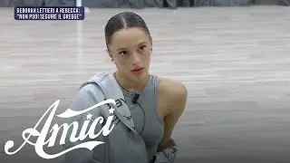 Amici 24 - Rebecca e il confronto con Deborah Lettieri