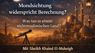 Wenn die Mondsichtung eines Landes der Berechnung widerspricht: Was tun Muslime in Deutschland?