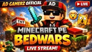 Live streaming of AD gamerz_official Minecraft PE one block Survival series part 1 restarted 🤯🤯😲