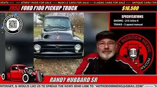 1953 FORD F1 PICKUP TRUCK FOR SALE $16,500 CLASSIC CAR