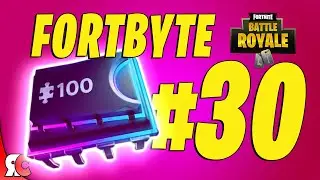 Fortbyte #30 | Found somewhere between Haunted Hills and Pleasant Park (Fortbyte locations)