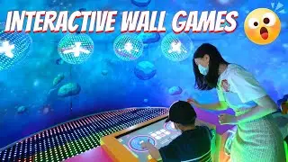 Creating Interactive Wall Games For Kids: Blend Immersive Projection & Virtual Reality Sports.