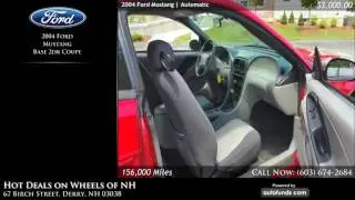 Used 2004 Ford Mustang | Hot Deals on Wheels of NH, Derry, NH - SOLD