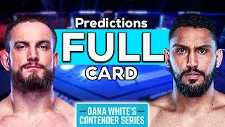 Contender Series 2025 Week 3: Miller vs Gandra Full Card Predictions & Betting Breakdown