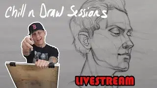 Draw With Me LIVESTREAM ⏰🐌🖍 Study Session #ChillnDraw