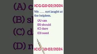 Indian Coast Guard GD 02/2024 Important Questions | #icg #shorts