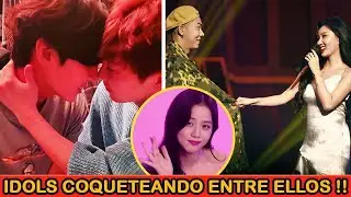 IDOLS COQUETEANDO ENTRE ELLOS