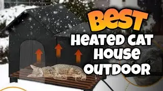 TOP 3:✅BEST HEATED CAT HOUSES For OUTDOOR 2025-2027 #heatedcathouse #outdoorcat #outdoorhouse #cat