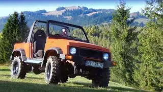 Off-Road cu Samuraiul pe dealurile din comuna Poiana Teiului (Neamt)
