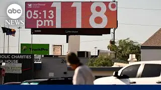 Americans swelter as record-breaking heat sweeps Southwest l GMA