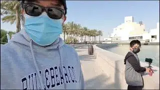 Walking at MIA Park