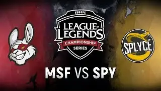 MSF vs. SPY  | Round 1 Game 5 | EU LCS Regional Qualifier | Misfits Gaming vs. Splyce (2018)