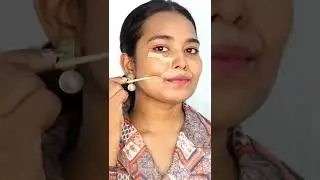 Tried this viral concealer hack 😱 #shorts#hack