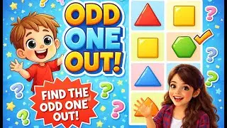 Odd One Out Challenge | Fun Brain Game for Kids 🧠✨