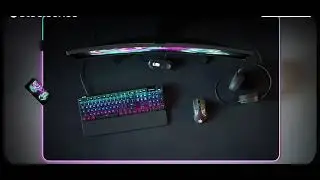 Steel Series SS63826| QCK Prism Cloth RGB Gaming Mousepad | XL | Black