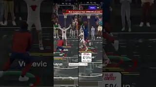 NBA 2K25 Best Layup Controller Settings Real Player % on 2K25 #nba2k25 #2k25