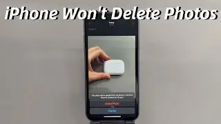 My iPhone Won't Let Me Delete Photos from the Library. Why & How to Fix It?