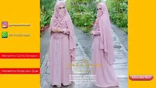 Model Gamis Syari Sporty 2019 (WA) 0812-2623-5683 | Ori Intanaka Hijab