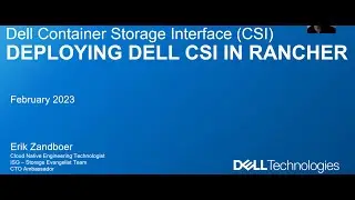 Deploying Dell PowerStore CSI Driver In a SUSE Rancher Environment