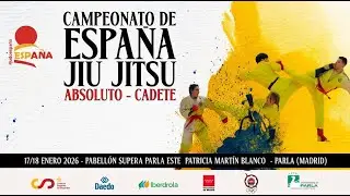 Campeonato de Espa&ntilde;a Cadete de Jiu-Jitsu 2026 - TATAMI 4