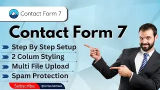 Contact Form 7 Set Up in WordPress | Contact Form 7 Styling | Drag & Drop Multiple File Upload