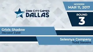SCGDFW: Round 3 - Jibraeel Zaidi vs Todd Stevens | Modern