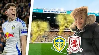 LEEDS VS MIDDLESBROUGH MATCHDAY VLOG | GOALS,GOALS,KEEPER ERROR AND MORE