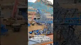 Large-scale artificial sand production line