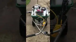 Распылитель Gregson-Clark Spreader Mate с насадками Teejet Turfjet #thelawnforum. #nextdiylawn