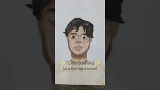 Drawing Conrad Fisher bc IM #teamconrad #tsitp #makethisgoviral #art #shorts @PrimeVideo