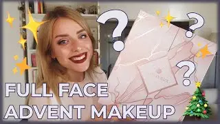 FULL FACE OF ADVENT CALENDAR MAKEUP - GLOSSYBOX 2020 | SLAVIC CHIC