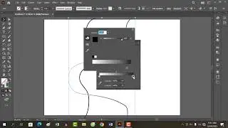 Create line effect in adobe illustrator with blend tool #graphicdesign #illustrator #3d