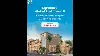 📱 9256506804 Signature Global Park 4&5 , Sector 36 Sohna Gurugram #signatureglobal #sohnaproperty