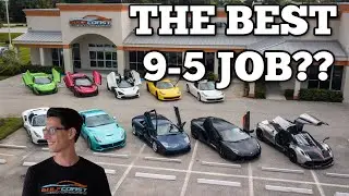 WORKING AT AN EXOTIC CAR DEALERSHIP IN SOUTH FLORIDA!