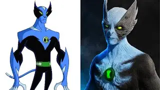 BEN 10 CHARACTERS IN REAL LIFE, REALISTIC AND FAN ARTS VERSIONS #2