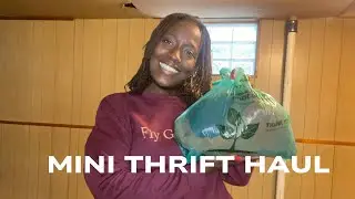 Mini Thrift Haul | Fall Fashion | Thrifting | All Things Fly 