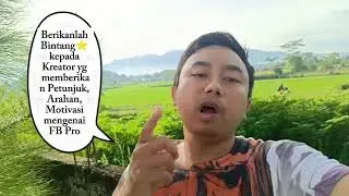 FB Pro Arahan, Motivasi, Petunjuk #monetisasi #fb #fbpro #pemula #kreator #suhu
