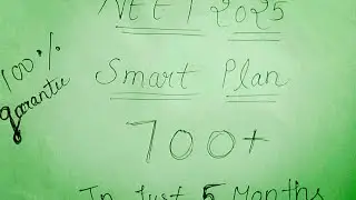 master plan to score 700+ in neet 2025 !!   5 months strategy 100% successfully working 👍👍🧑&zwj;⚕️🥼