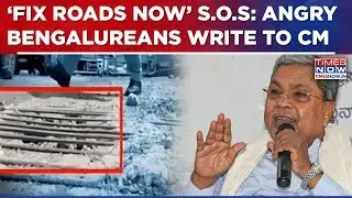Angry Bengalureans Write To CM Siddaramaiah Amid Potholes Menace, Message Clear - No Roads, No Tax?