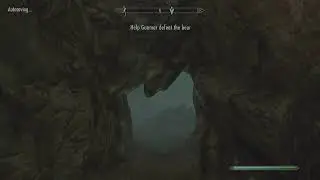 The Elder Scrolls V: Skyrim Clip #6 Magic Bear?!